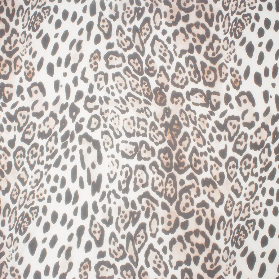 Animal Printed Silk Georgette