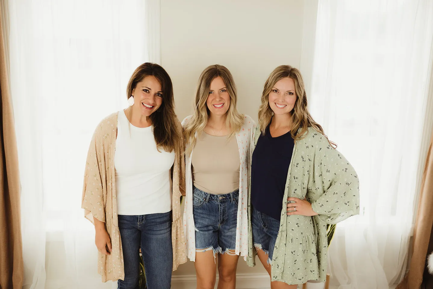 Floral Dot Cardi
