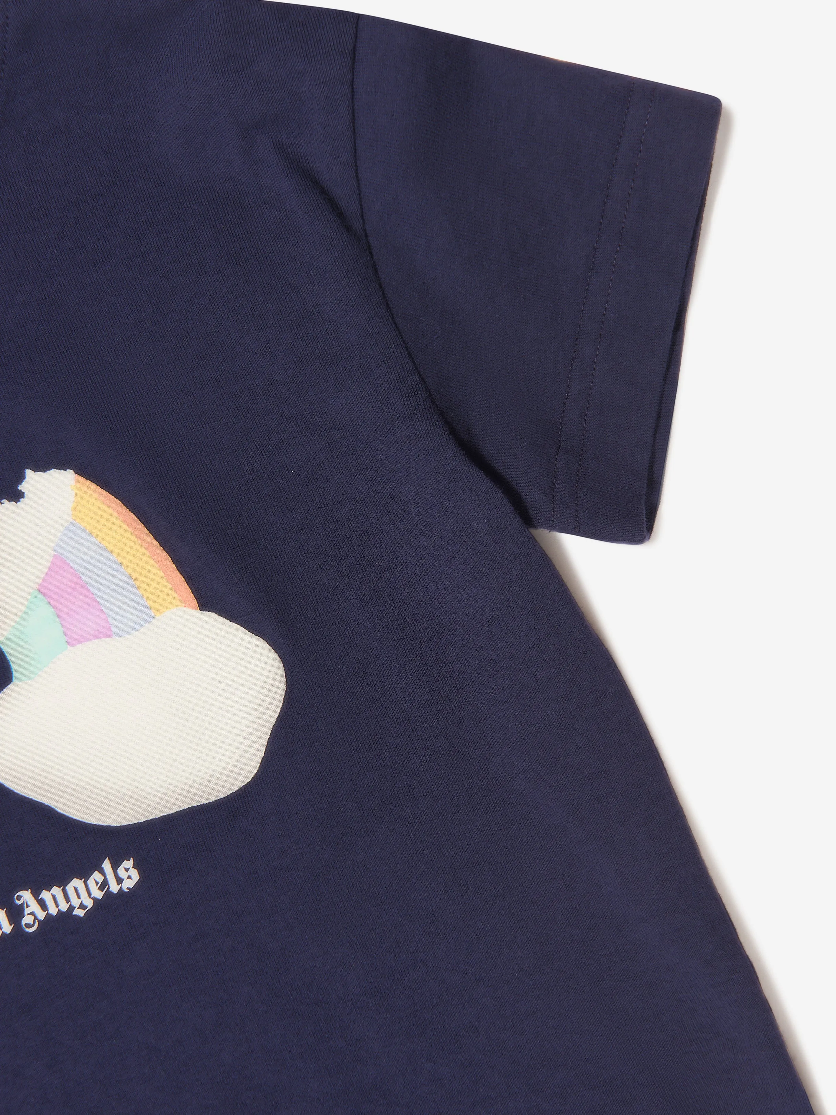 Palm Angels Girls Rainbow Print T-Shirt